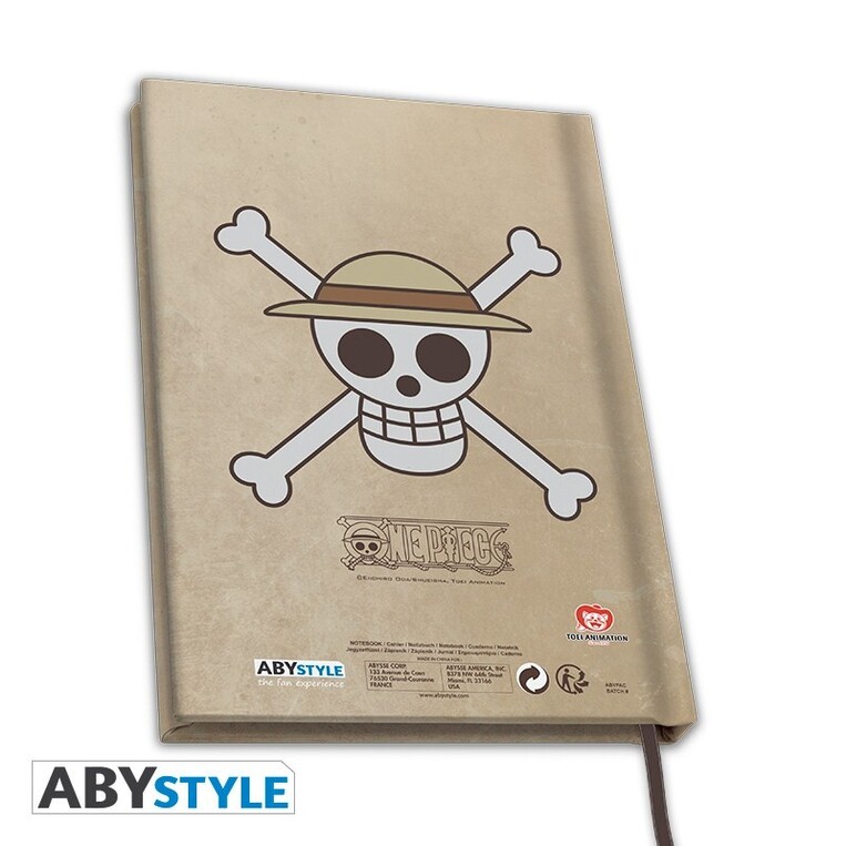 One Piece - A5 Notebook "Wanted Luffy" - ABYNOT025