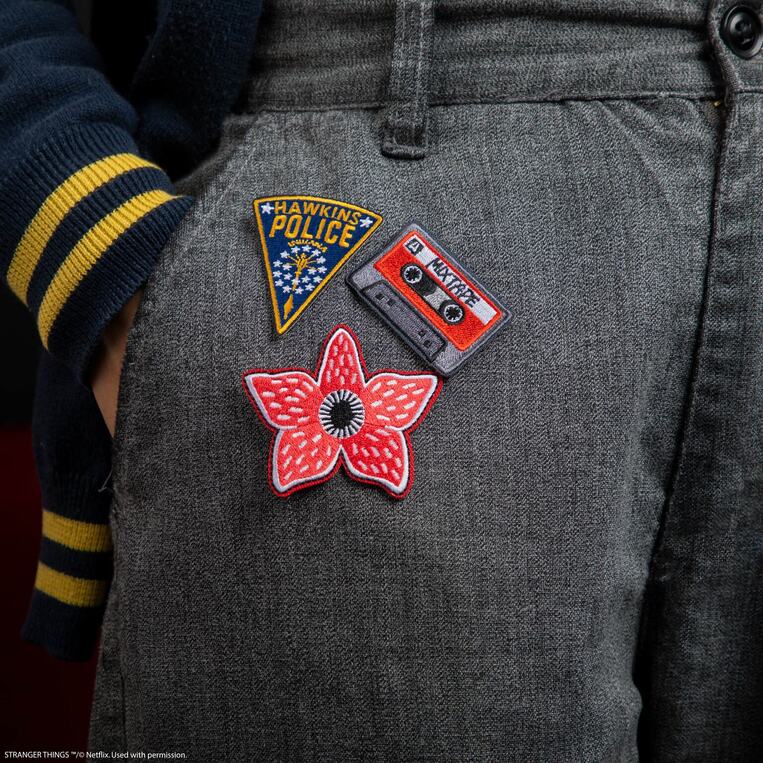 Stranger Things Set of 7 patches Hawkins - CR2280