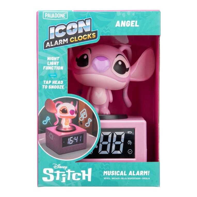 Lilo & Stitch Icon Alarm Clock Angel 12 cm - PP14987LS