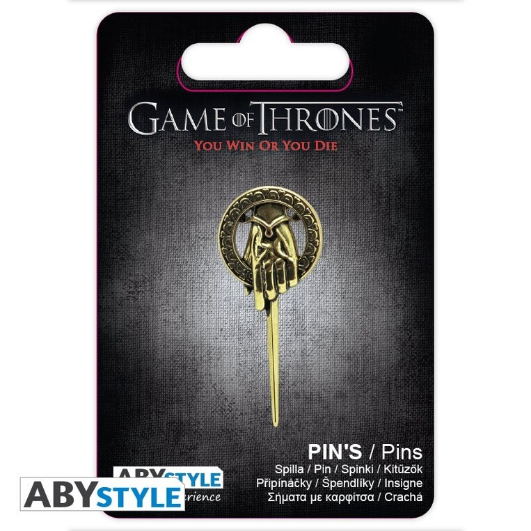 Game Of Thrones Pin 3d Hand Of The King -ABYPIN014