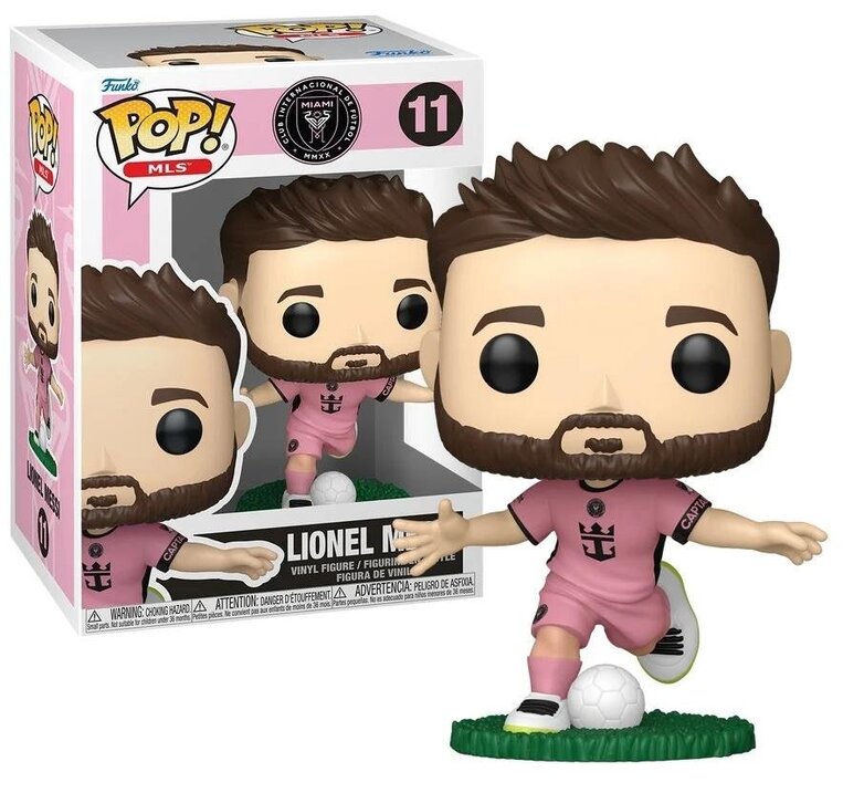 Funko POP! Football: Inter Miami - Lionel Messi #11 Figure