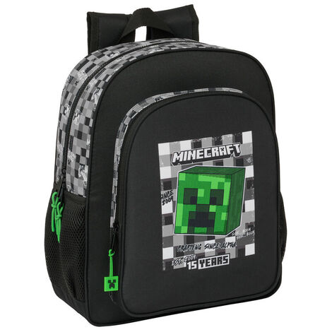 Minecraft Adaptable Backpack 38cm (Black) - 612447640