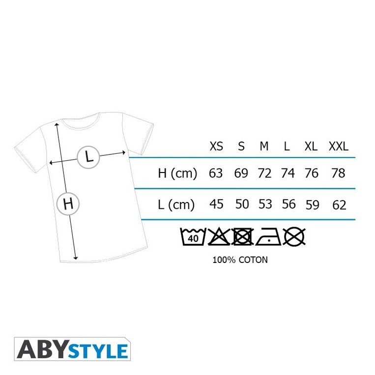 Dragon Ball - Tshirt "Kame Symbol" man orange - premium - ABYTEX331