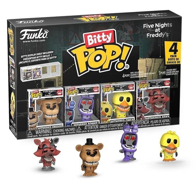 Funko Bitty POP!Five Nights at Freddy's Bitty POP! Vinyl Figure 4-Pack Series 6 2,5 cm