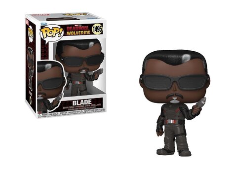 Funko Pop! Marvel: Deadpool & Wolverine - Blade  #1495 Bobble-Head Vinyl Figure