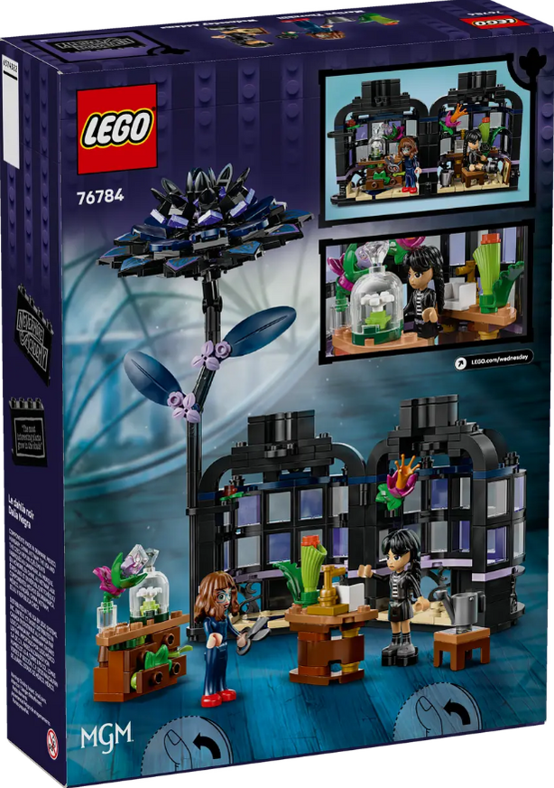 LEGO Wednesday Black Dahlia Flower - 76784