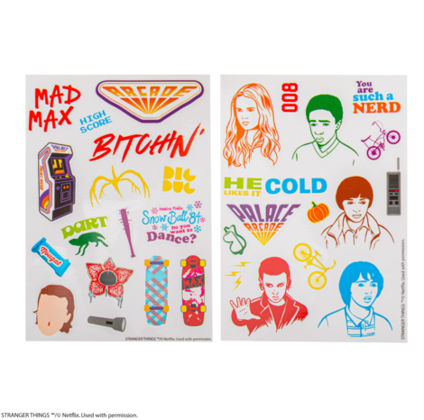 Stranger Things Stickers season 2 - CR5282