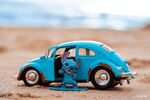 Lilo & Stitch Diecast Model 1/32 Stitch 1959 VW Beetle - JADA253073001