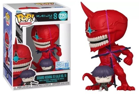 Funko POP! Kaiju No. 8 - Soshiro Hoshina vs Kaiju No. 10 #2251 (Exclusive Figure)
