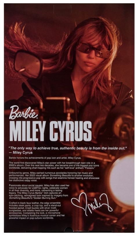Barbie Music Series Miley Cyrus - JJY05