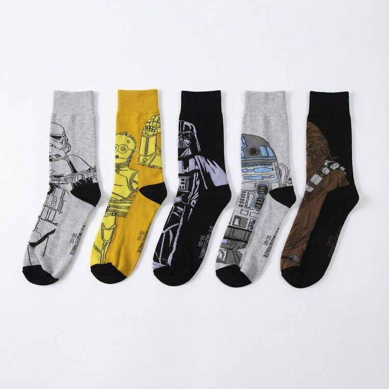 Star Wars Adult Pack 5 Socks - CRD2900003403