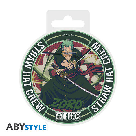 One Piece Ceramic Coasters "Zoro" - ABYCOS031 