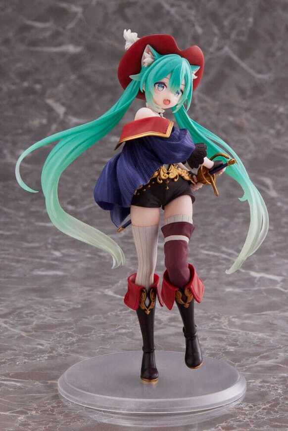 Hatsune Miku PVC Statue Hatsune Miku Wonderland Puss in Boots 18 cm (with bonus) - TAPR451994900