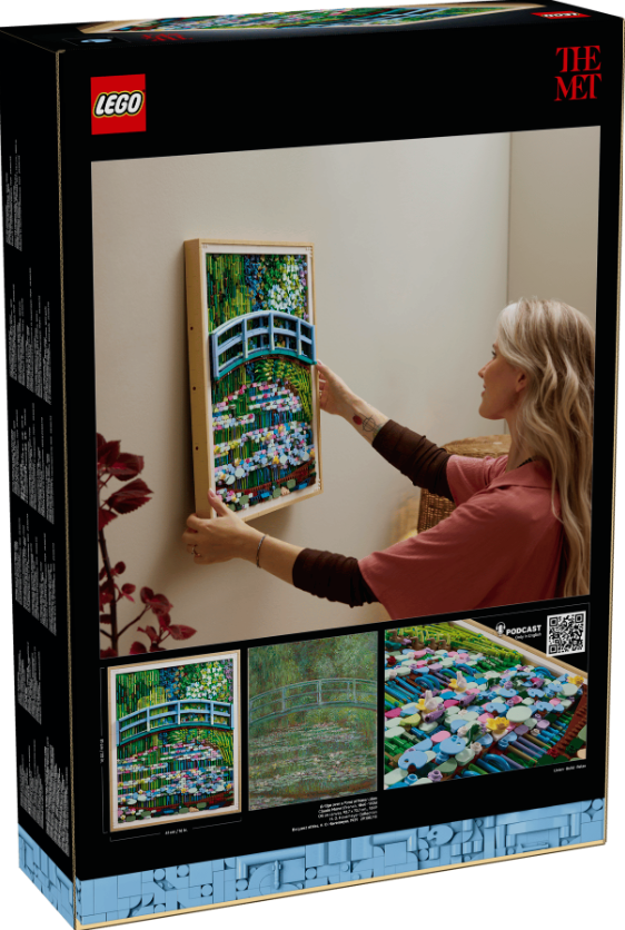 LEGO Claude Monet Bridge Over A Pond Of Water Lilies - 31220