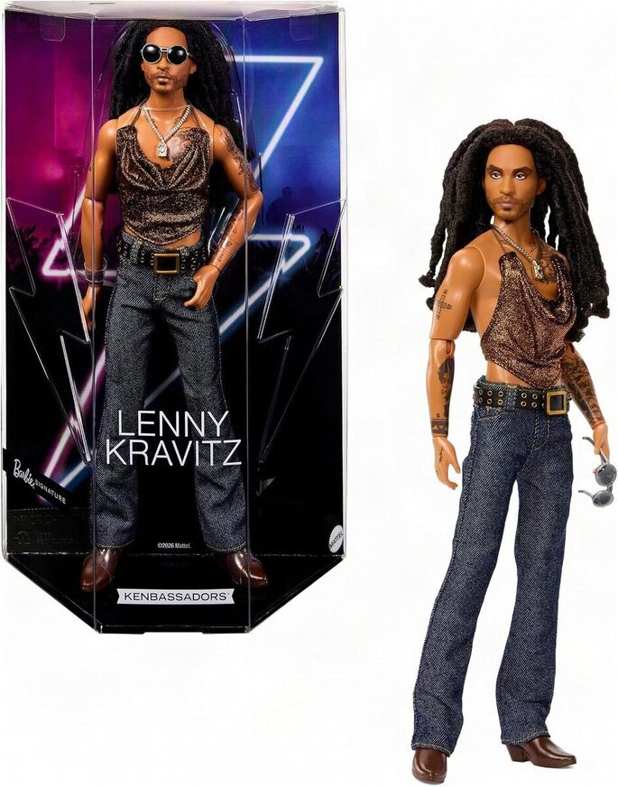 Barbie Signature Kenbassadors Lenny Kravitz Doll - JBJ43