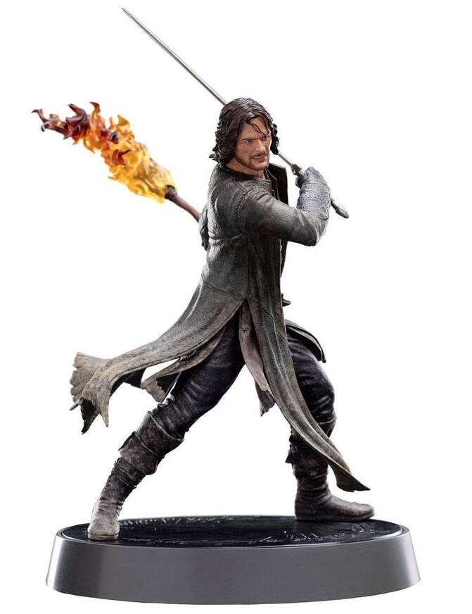 The Lord of the Rings Figures of Fandom PVC Statue Aragorn 28 cm - WETA865203344