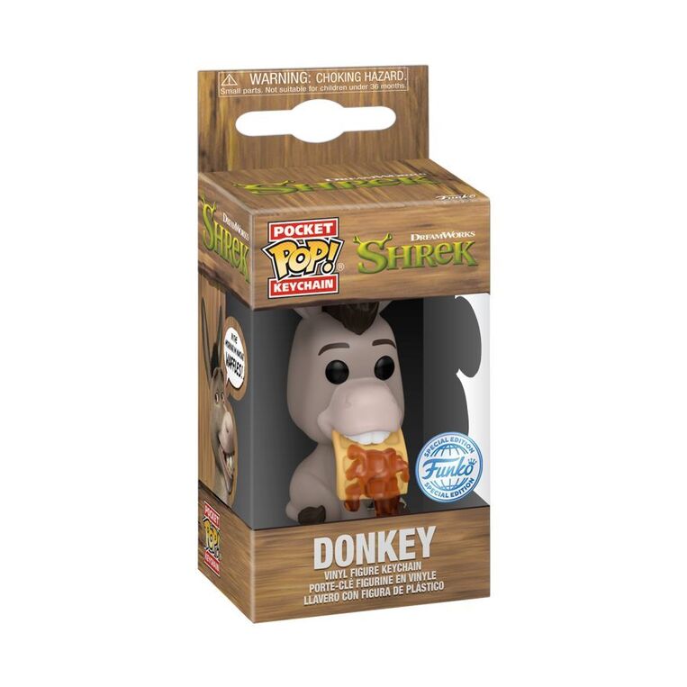 Funko Pocket Pop!: Shrek - Donkey Vinyl Figure  Keychain
