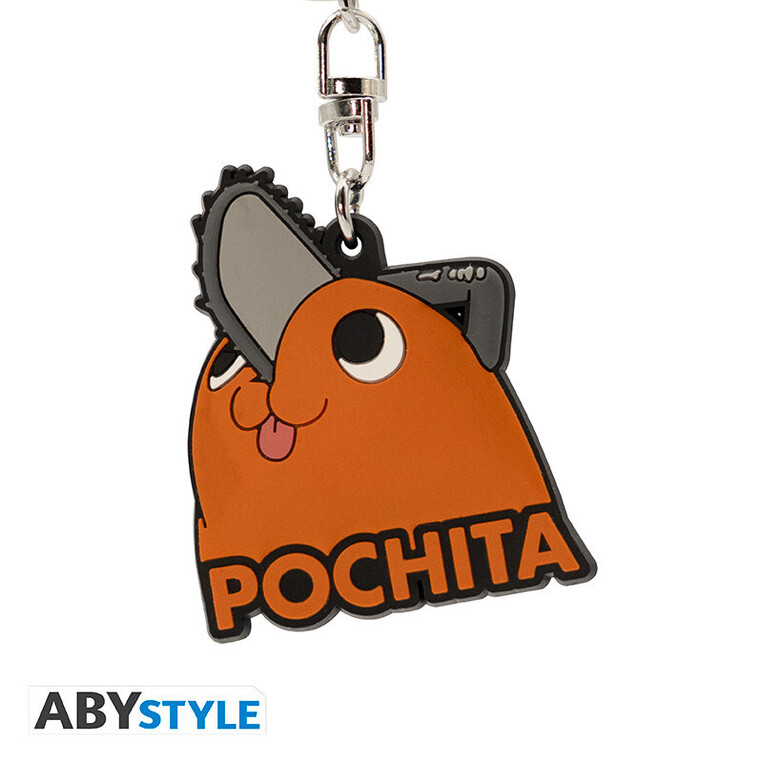 Chainsaw Man Keychain Pvc Pochita - ABYKEY622