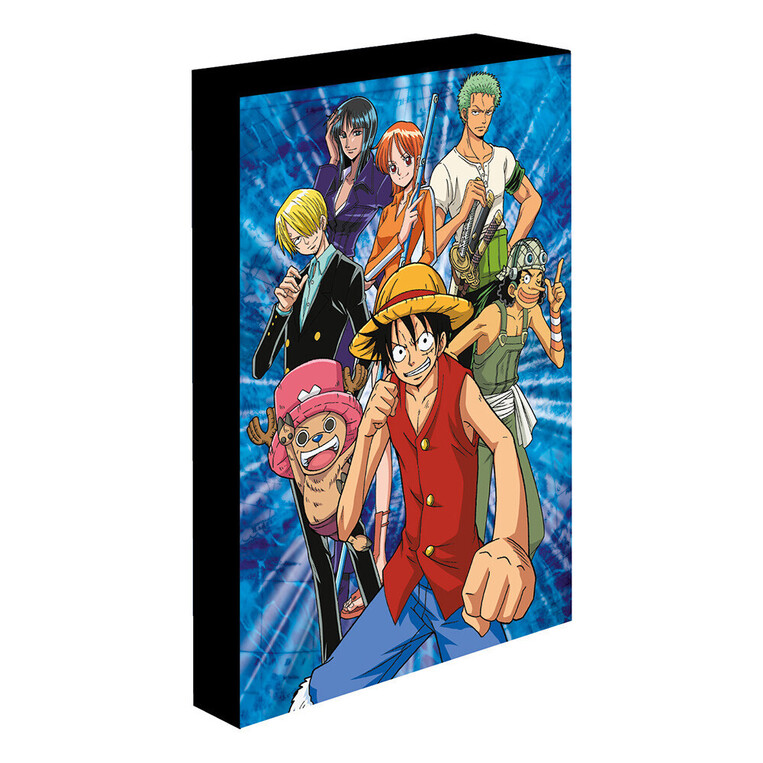 One Piece Luffy With Friends Light Canvas (Luffy’s Crew) 30x40cm - WDCL12557