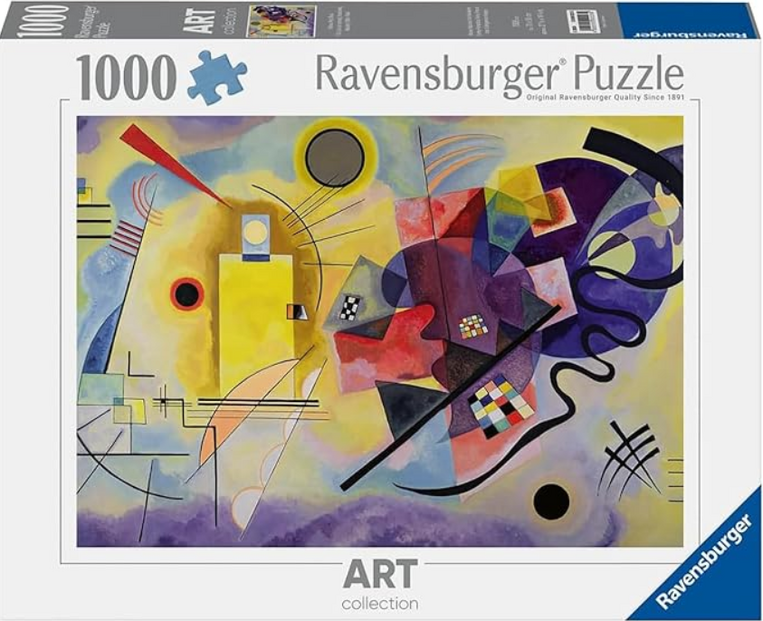 Ravensburger Puzzle Kandinsky Yellow Red Blue 1000 pcs - 12000023