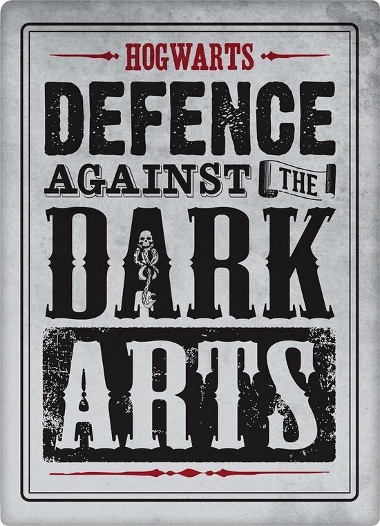 Harry Potter (Defence against the Dark Arts) Magnet Metal - MAGMHP50
