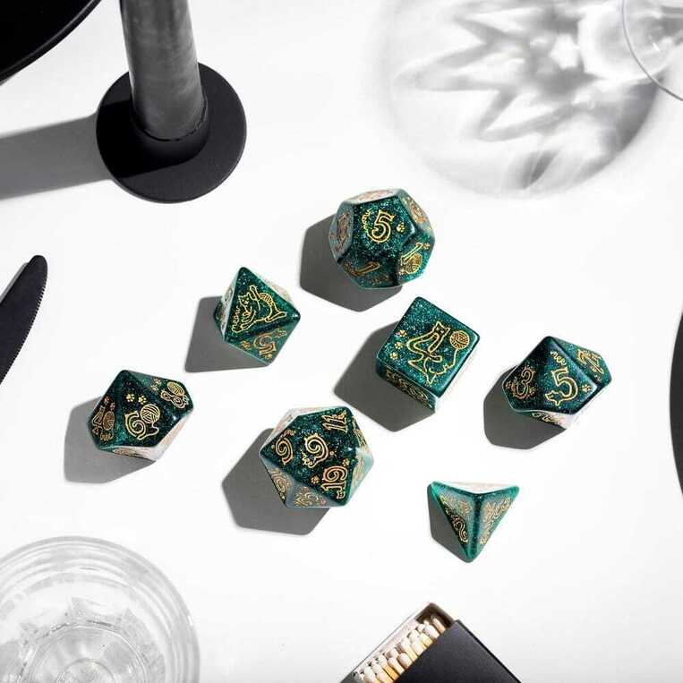 Jumbo Cats Jumbo Dice Set Whiskers - QWS-SJKSCAT17