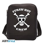 One Piece - Messenger Bag "Skull"- Vinyl Small (black) - ABYBAG492