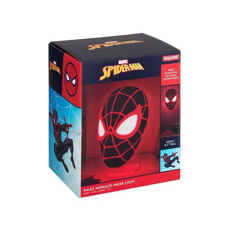 Marvel Spider-Man 3D LED Light Miles Morales Mask - PP14323SPMVN
