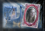 Lord of the rings Galadriel Picture metal Frame ‎21.08x17.78x4.57cm - NN2691