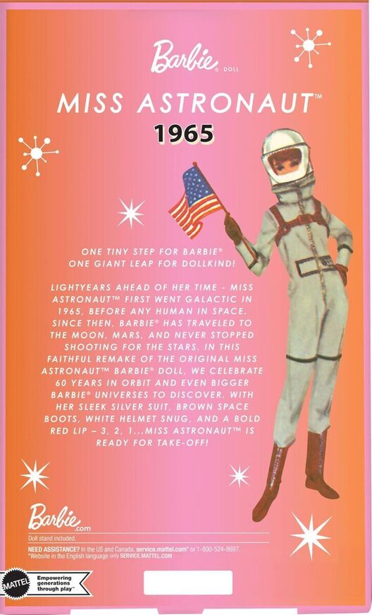 Barbie Collector Miss Astronaut 1965 - JBJ48