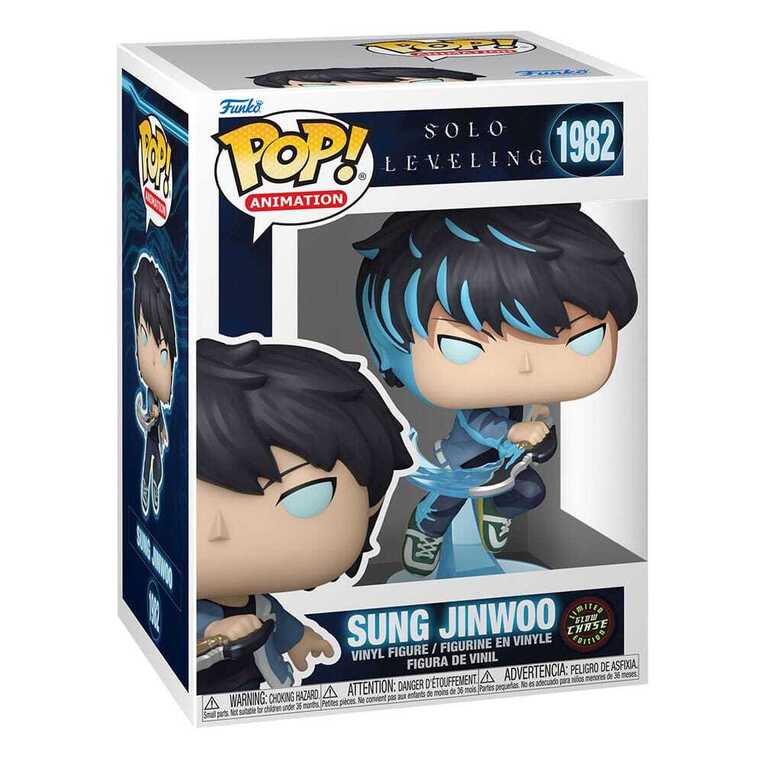 Funko POP! Animation: Solo Leveling – Sung Jinwoo, Vinyl Chase Figure #1982