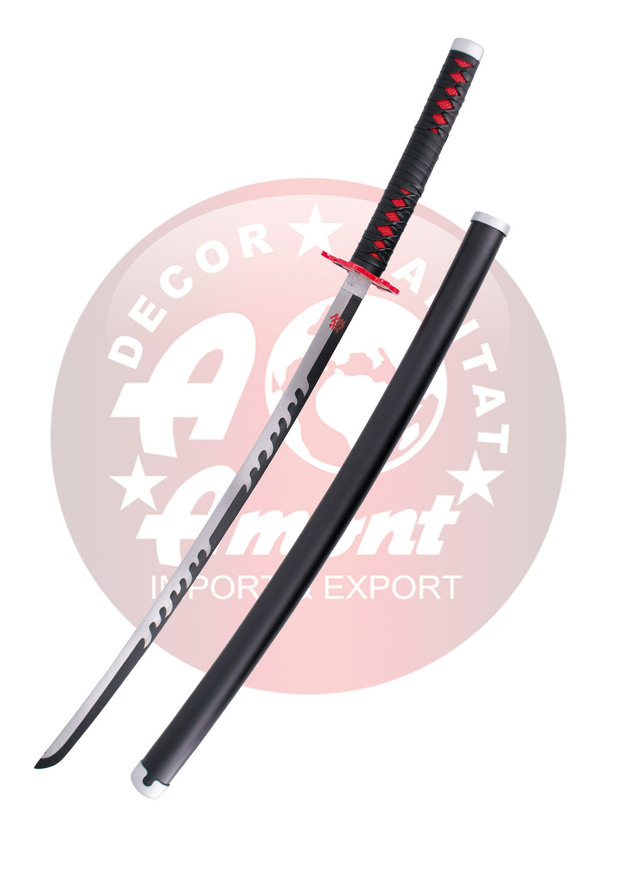 Demon Slayer: Kimetsu No Yaiba Tanjiro Kamado Mingshao Katana Replica 105cm - S5084