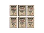 Harry Potter Set Of 6 Proclamations Magnets - DO5005