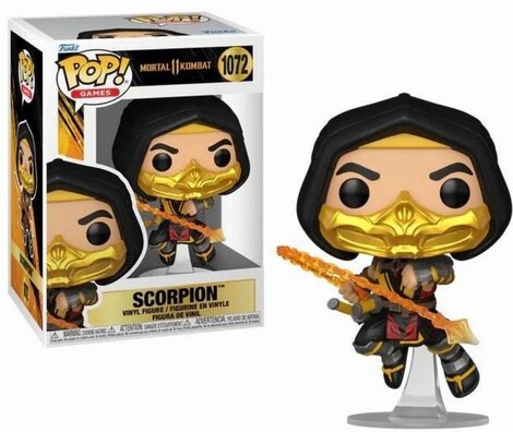 Funko POP! Mortal Kombat - Scorpion Figure #1072