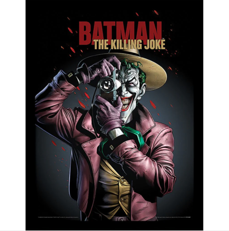 DC Comics Batman (The Killing Joke Cover) Wooden Print (Framed) 30 x 40cm - FP12530P
