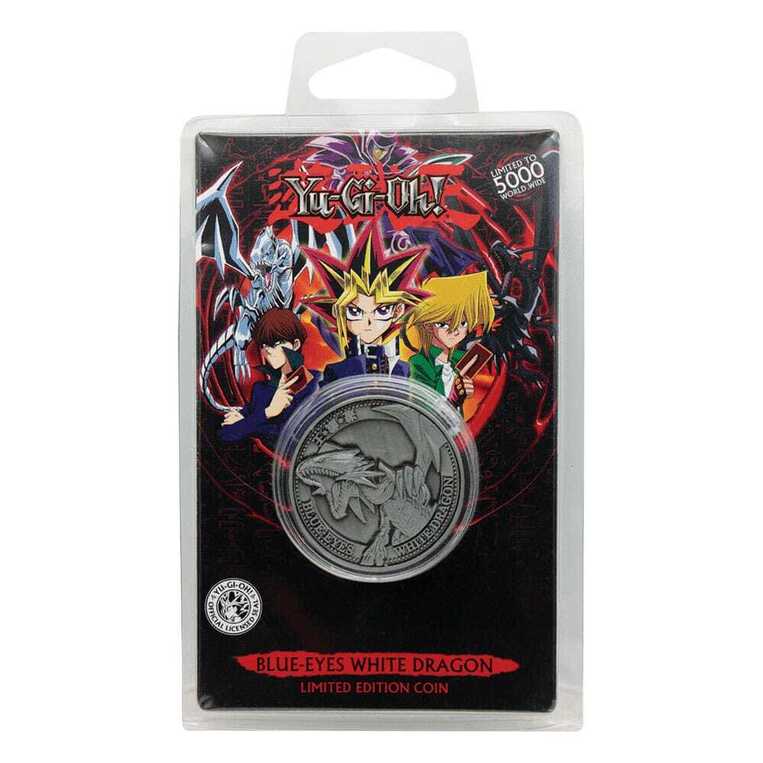 Yu-Gi-Oh! Collectable Coin Blue-Eyes White Dragon Limited Edition - KON-YGO90