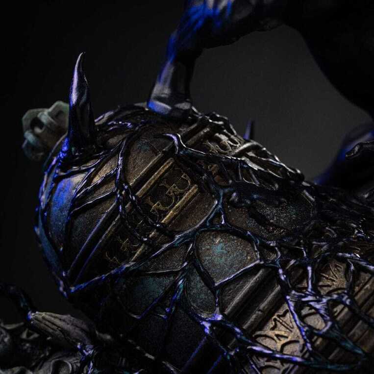 Marvel BDS Art Scale Statue 1/10 Spider-Man Black Costume 20 cm - IS33408