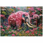 Educa Puzzle Floral Elephant 1000 pieces - 020.229