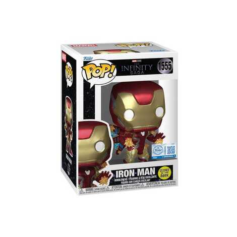 Funko POP! Infinity Saga - Iron Man with Beams GITD #1555 (Exclusive Figure)