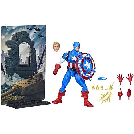 Marvel Legends 20Th Anniversary Series 1 Captain America 6-Ιντσών - F3439