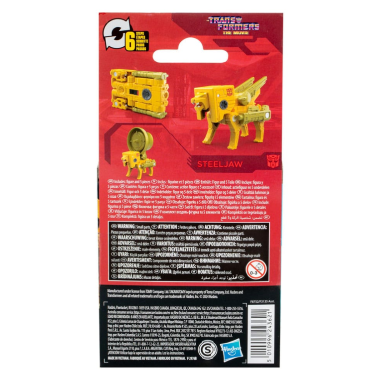 Transformers: Core Class - Steeljaw Action Figure (9cm) - F8752