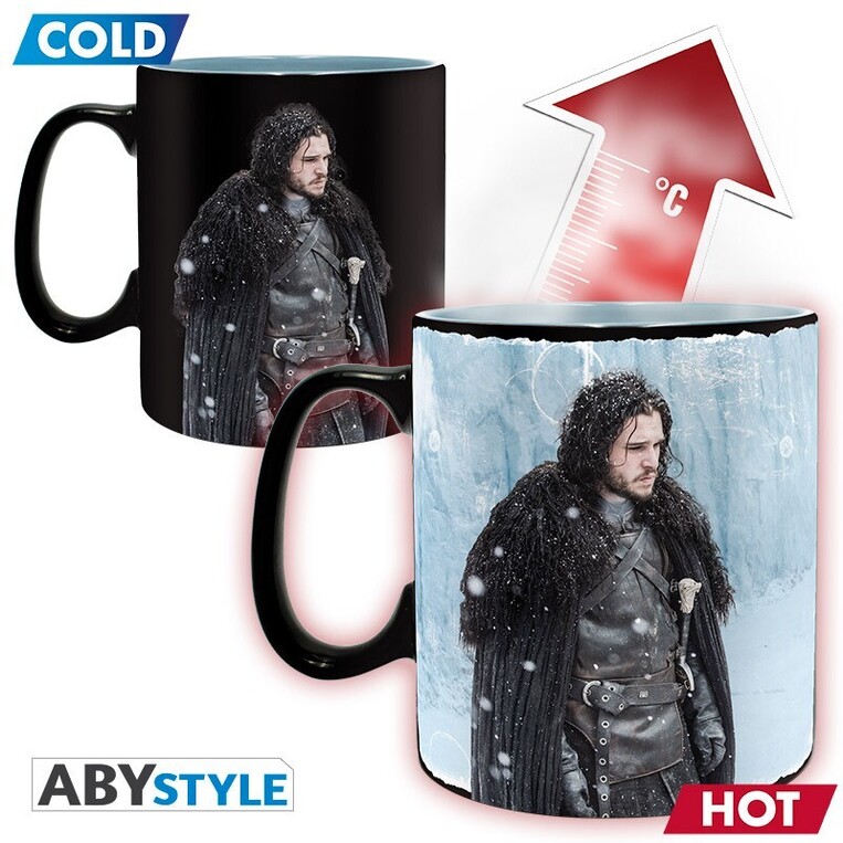 Game Of Thrones Mug Heat Change 460 ml Winter Is Here - ABYMUG445