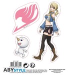 Fairy Tail Stickers 16x11cm/ 2 Sheets Natsu & Lucy - ABYDCO507