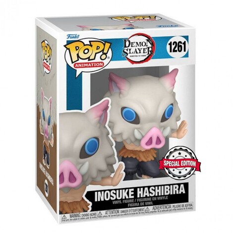 Funko POP! Demon Slayer: Kimetsu no Yaiba - Inosuke Hashibira #1261 (Exclusive) Figure
