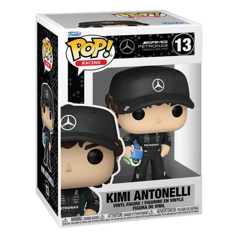 Funko Pop! Racing: Mercedes AMG Petronas Formula One Team – Kimi Antonelli #13 Vinyl Figure