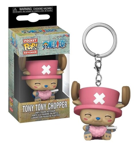 Funko Pocket POP! Keychain One Piece - Chopper with cotton candy Figure