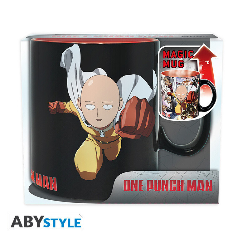 One Punch Man Mug Heat Change 460ml - ABYMUG448