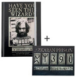 Harry Potter - Sirius Azkaban Prisoner Notebook + Bookmark - DO5101