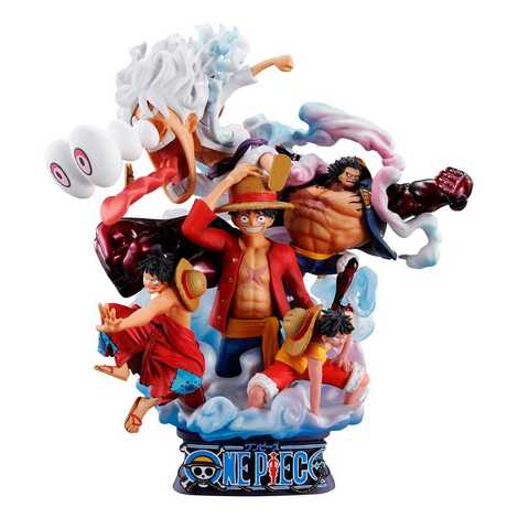 One Piece Petitrama DX PVC Mini Statue Logbox Re Birth Luffy Special Vol. 02 15 cm - MEHO518110