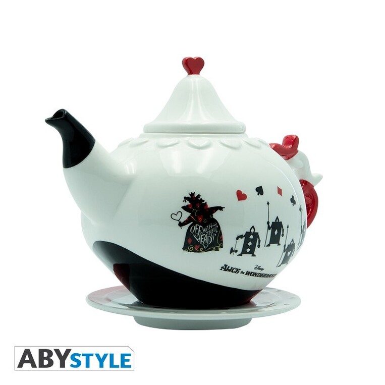 Disney Teapot Alice in Wonderland Queen of Hearts - ABYTAB020